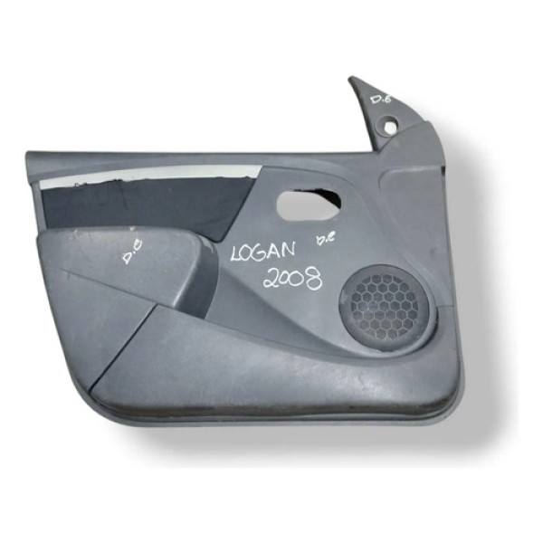 Forro Porta Traseira Direita Renault Logan 2008 - 8200806079 Preto