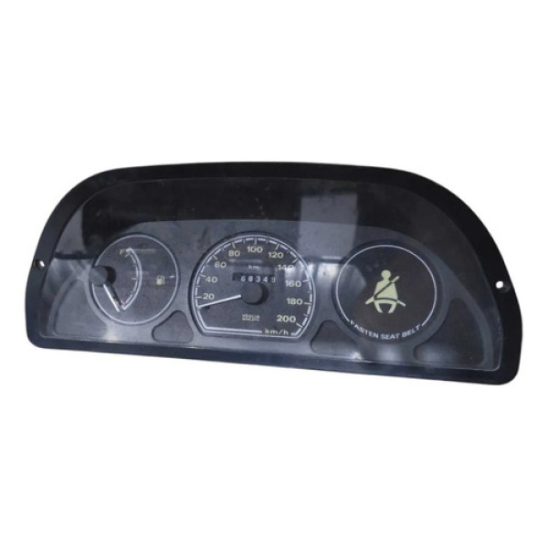 Painel Instrumento Fiat Uno Mille 1.0 1991 1994 6062240010 Preto