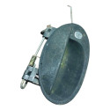 Maçaneta Externa Dianteira Esquerda Gm Celta 2003 93388926 Preto Dianteira