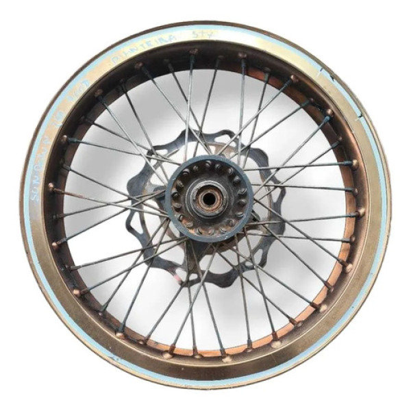 Roda Traseira Sundown Stx 200 Motard 2007 2008 2009 2010 Dourado