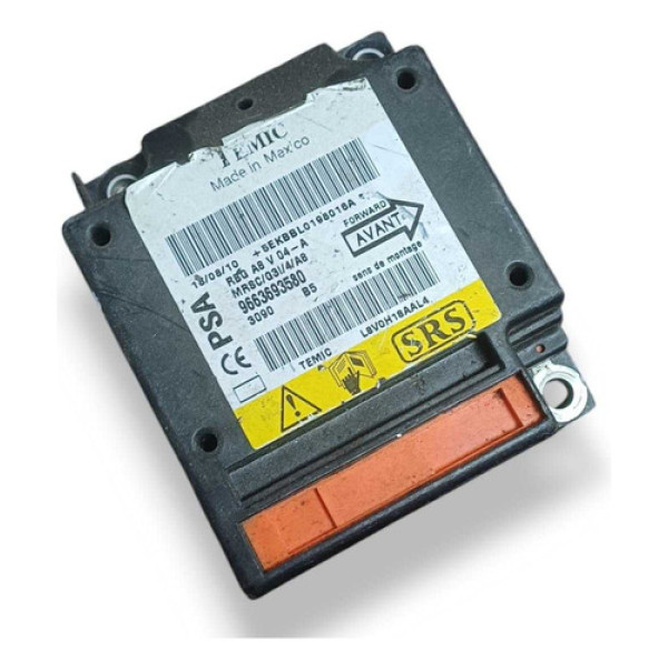 Módulo Airbag Citroen C3 2007 2008/2012 9663693580 Acionado