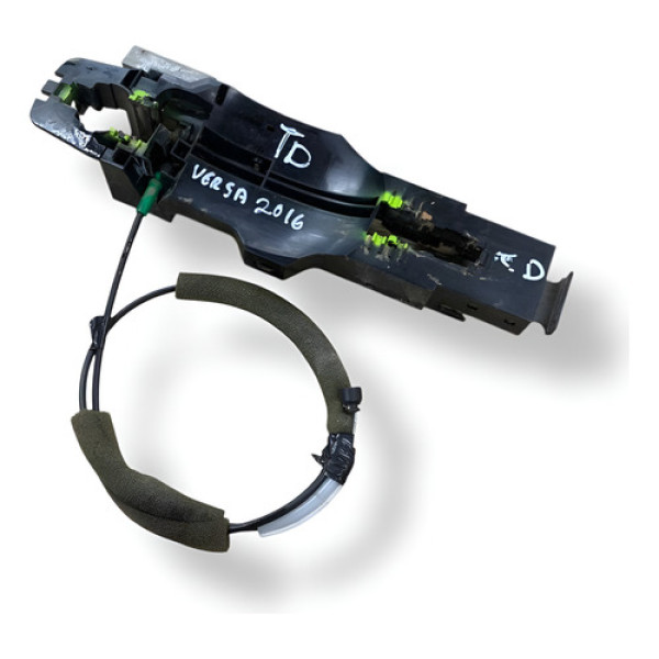 Suporte Maçaneta Externa Tras Direita Nissan Versa 2016 2017 - Verde - Traseira