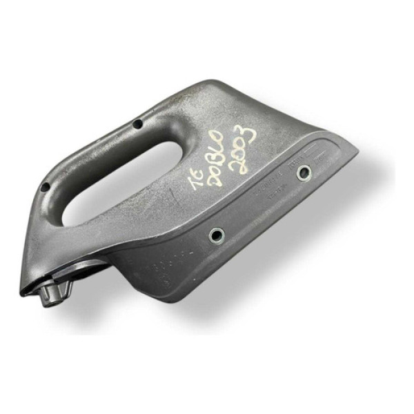 Carcaça Maçaneta Interna Traseira Esq Doblo 2003 735306294 Cinza Traseira