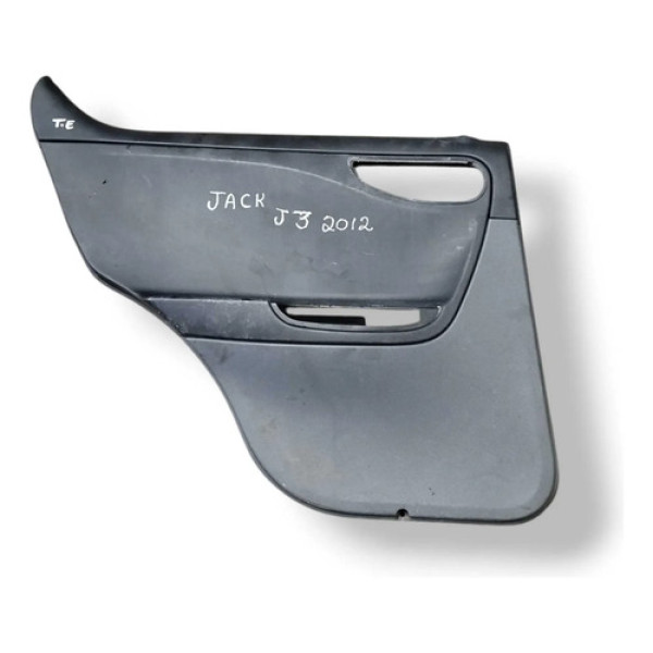 Forro Porta Traseira Esquerda Jac J3 Turin 1.3 - 2011 2012 Preto