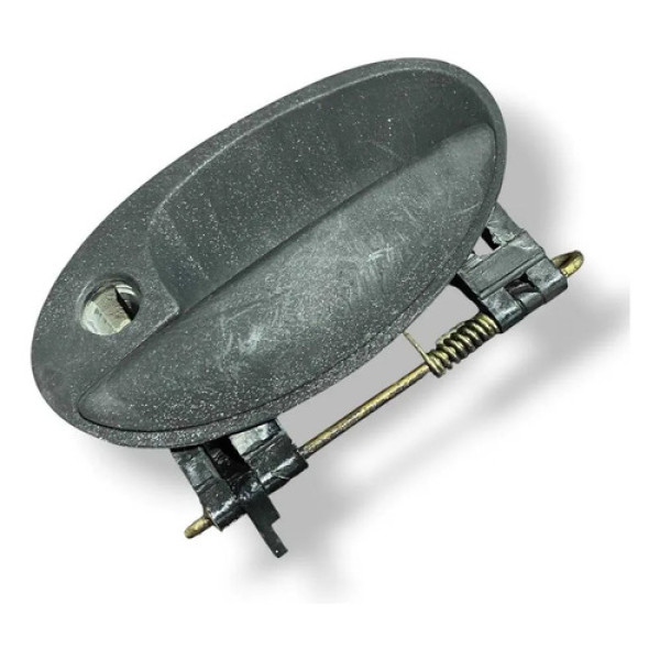 Maçaneta Externa Dianteira Esquerda Gm Celta 2007 93349617 Preto Dianteira