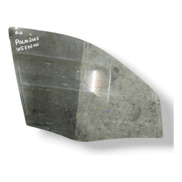 Vidro Porta Dianteiro Direito Fiat Palio Weekend 1.8 2003