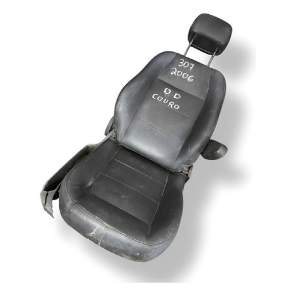 Banco Dianteiro Direito Peugeot 307 Sw 2.0 2006 Detalhe  Cinza