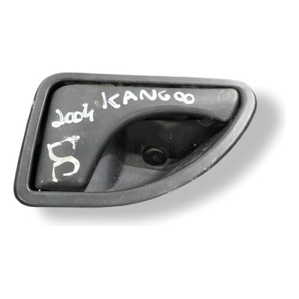 Maçaneta Interna Dianteira Direita Kangoo 2004 8200247803 Prateado
