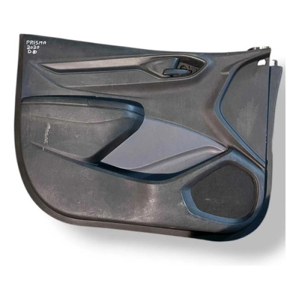 Forro Porta Dianteira Esquerda Gm Prisma 2019 2020 Bbw44890 Preto E Cinza