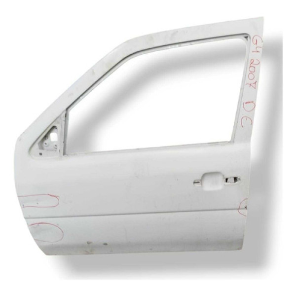 Porta Dianteira Esquerda Volkswagen Gol G4 2008 2009 Detalhe Dianteira Esquerda Branco