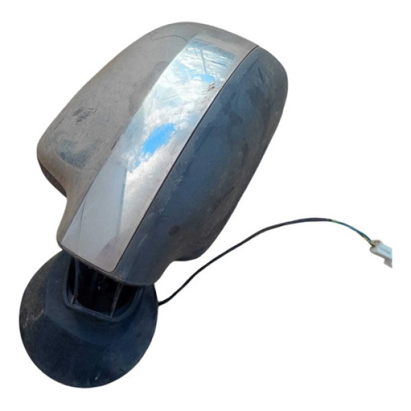 Carcaça Retrovisor Esquerdo Renault Duster 2013 2014 2015 Cinza