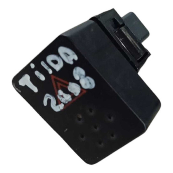 Botão Pisca Alerta Nissan Tiida 1.8s 2008 /2009/2010/2011 Preto