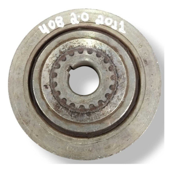 Polia Virabrequim Peugeot 408 2.0 16v Automatico 2011 A 2015