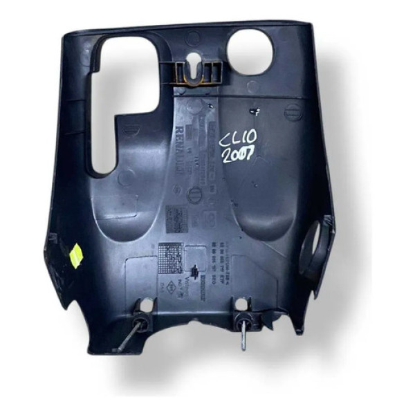 Moldura Inferior Volante  Renault Clio 2007 8200065717 Preto Lisa