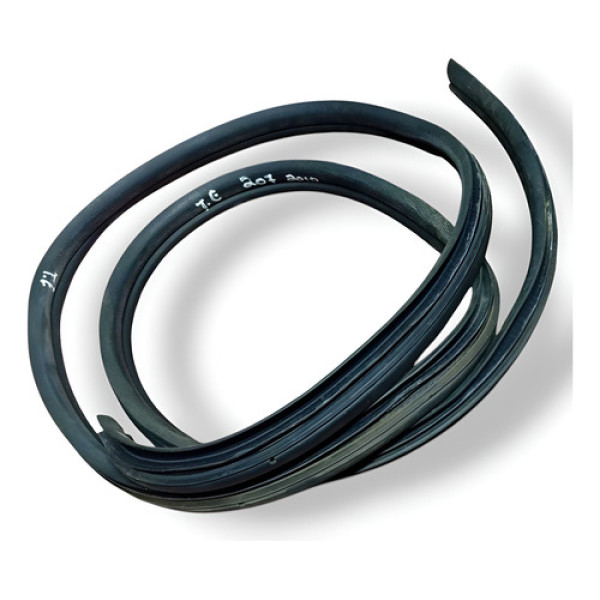 Borracha Vidro Traseiro Esquerdo Peugeot 207 2010 A 2012 Preto