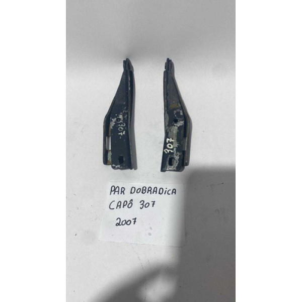 Par Dobradiça Capô Peugeot 307 2007 