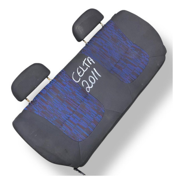 Encosto Banco Traseiro Chevrolet Celta 2011 2012 2013 2014 Preto