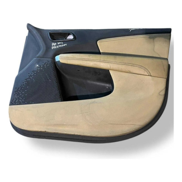 Forro Porta Dianteira Direita Fiat Freemont 2012 3001049lfn Bege E Preto