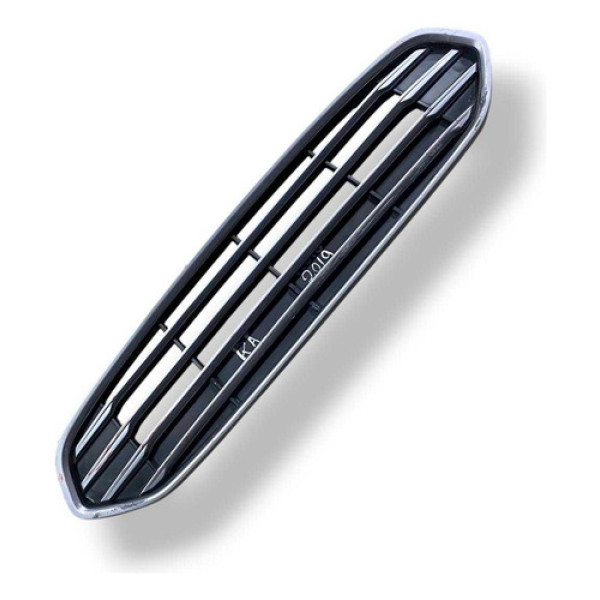 Grade Superior Dianteira Ka 2015 2016 2017 2018 Jbb019a01e Preto Brilhante