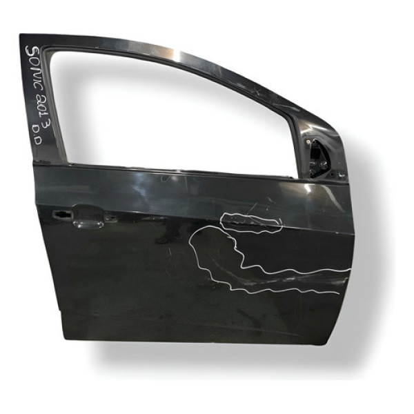 Porta Dianteira Direita Chevrolet Sonic 2013 2014 Detalhe - Dianteira - Direita - Preto