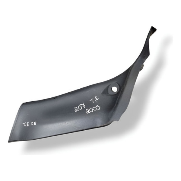 Acabamento Soleira Traseira Esquerda 207 2005 9683618577 Preto