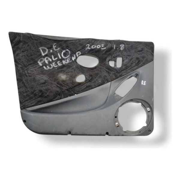 Forro Porta Dianteira Esquerda Palio Weekend 2003 7352907790 Cinza/preto (tons Escuros)