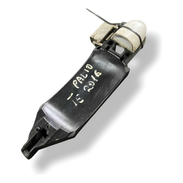 Suporte Maçaneta Traseira Esquerda Fiat Palio 2015 2016 2017 Preto Traseira