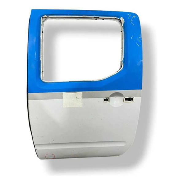 Porta Traseira Esquerda Nissan Frontier 4 X2 2010 11 Detalhe Traseira Esquerda Azul-celeste