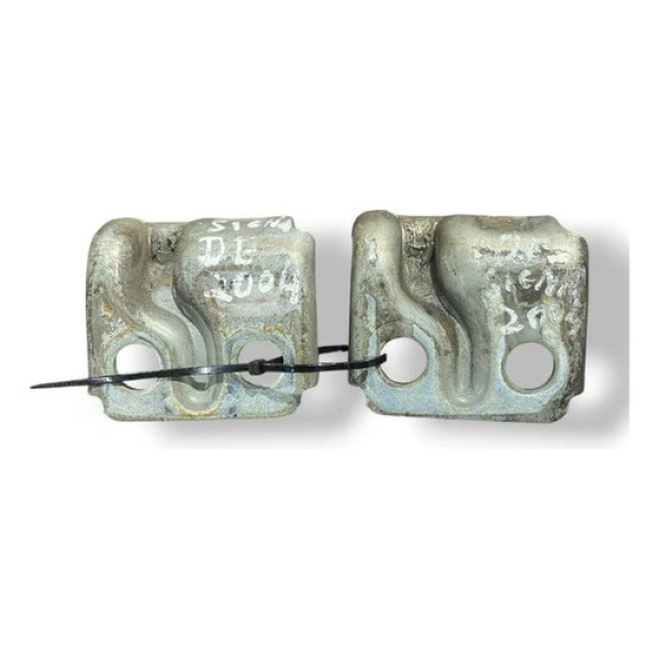 Par Dobradiças Porta Dianteira Esquerda Fiat Siena 2004 2005