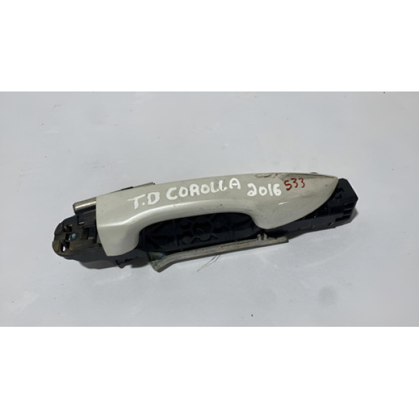 Maçaneta Externa Traseira Direita Toyota Corolla Xei 2016 Traseira