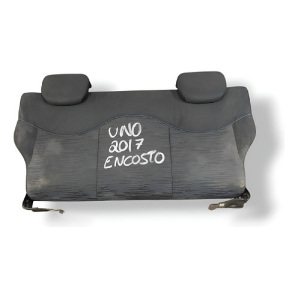 Encosto Banco Traseiro Fiat  Uno Drive 2017 2018 2019 2020  Branco