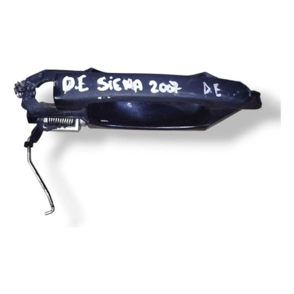 Maçaneta Externa Dianteira Esquerda Fiat Siena 2008 Cinza