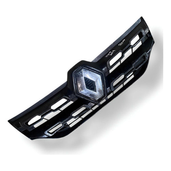 Grade Dianteira Renault Kwid 2018 2019 A 2022 - 623103296r Preto Brilhante