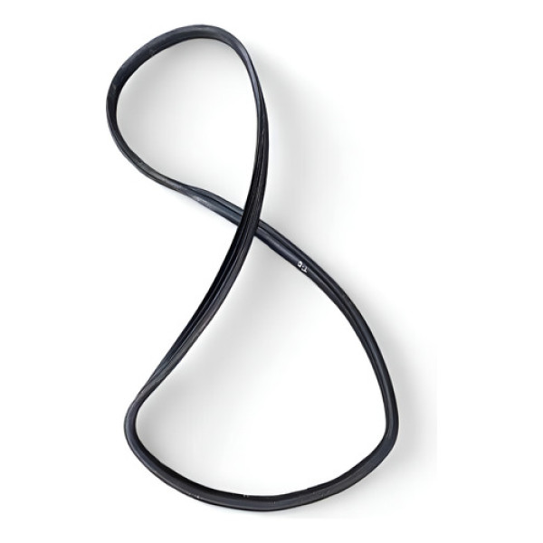 Borracha Vidro Traseiro Direito Peugeot 206 2002 A 2006 Verde-escuro