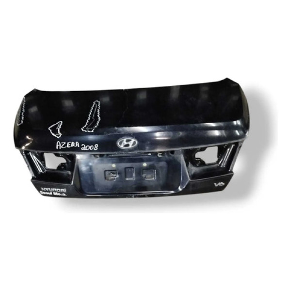 Tampa Traseira Porta Malas Hyudai Azera 3.0 2008/09 Detalhe Preto