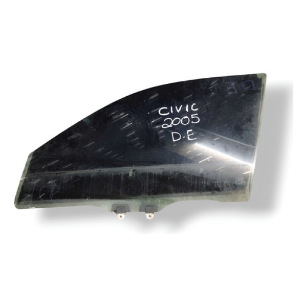 Vidro Porta Dianteira Esquerda Honda Civic 2005 2006 2007