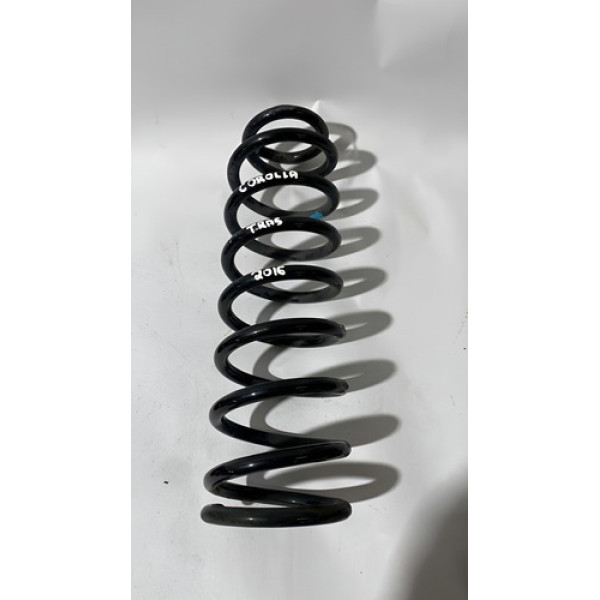 Mola Amortecedor Traseira Toyota Corolla Xei 2.0 2015 2016