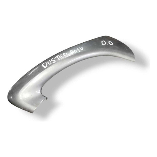 Moldura Puxador Porta Dianteira Esquerda Duster 2014 4801269 Prateado