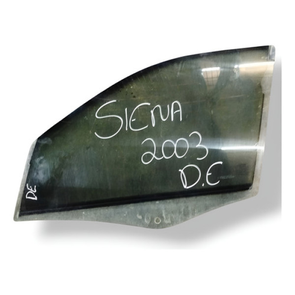 Vidro Porta Dianteira Esquerda Fiat Siena 2001 2002 2003