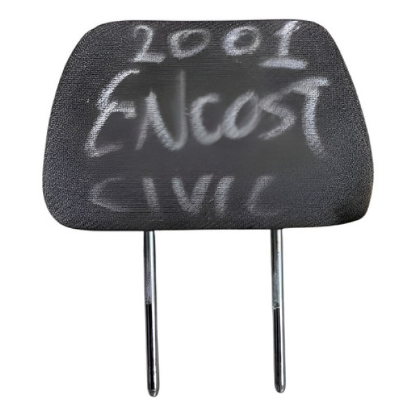 Apoio Cabeça Banco Dianteiro Esquerdo Civic Lx 1.7 2001 Cinza