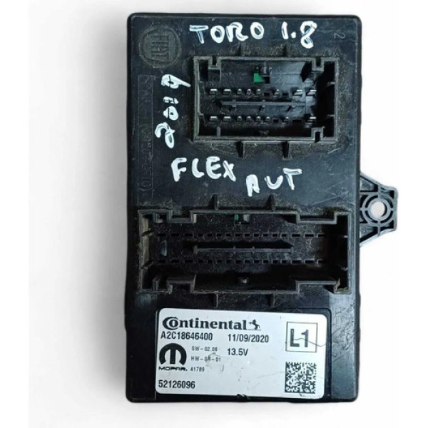 Módulo Conforto Fiat Toro Cronos Argo 1.8 2019 52126096