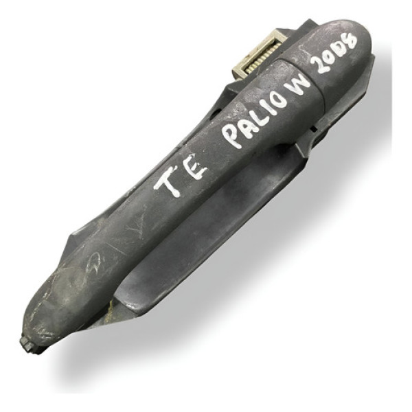 Maçaneta Externa Traseira Esquerda Fiat Palio Weekend 2008 Prateado Traseira