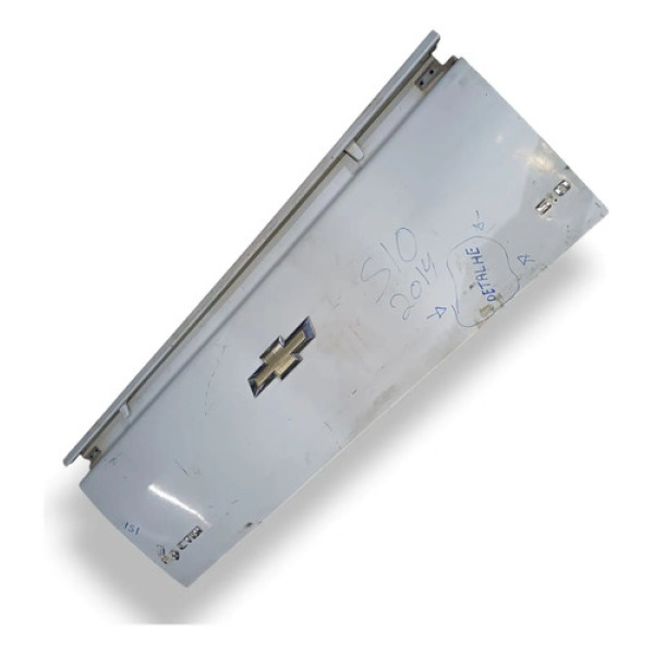 Tampa Traseira Caçamba Porta Malas Gm S10 2014/2015 Detalhe Branco