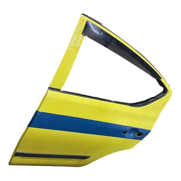 Porta Traseira Esquerda (sem Vidro) Nissan Versa 2020 Traseira Esquerdo