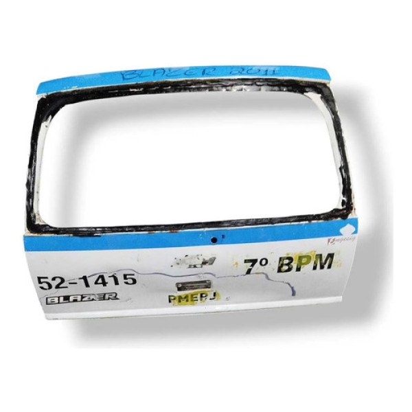 Tampa Traseira Porta Malas Chevrolet Blazer 2.4 2010 Detalhe Branco