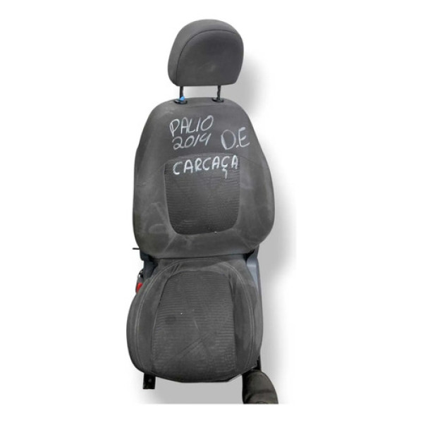 Carcaça Banco Dianteiro Esquerdo Fiat Palio 2016 2017 2018 Branco