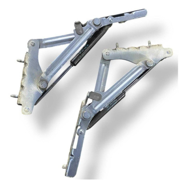 Par Braços Dir/esq Tampa Traseira Peugeot 307 - 2006/2008 Prateado