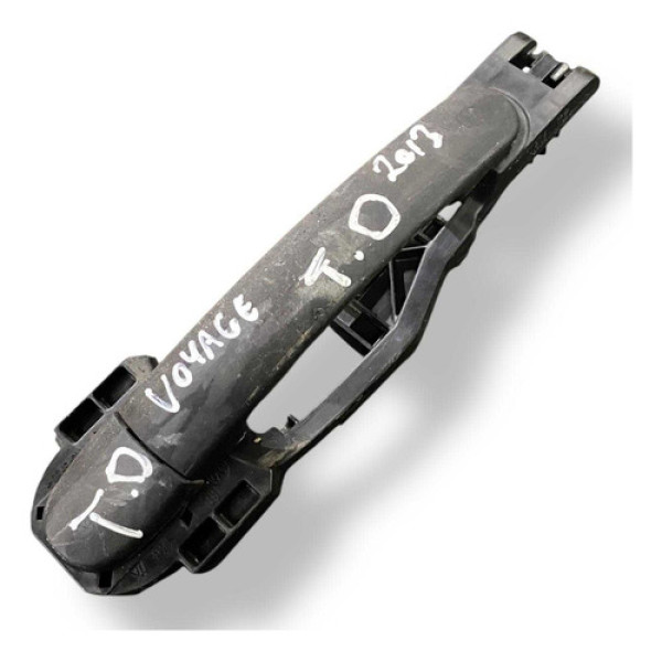 Maçaneta Externa Traseira Direita Voyage 2013 5u4837885886 Preto Traseira