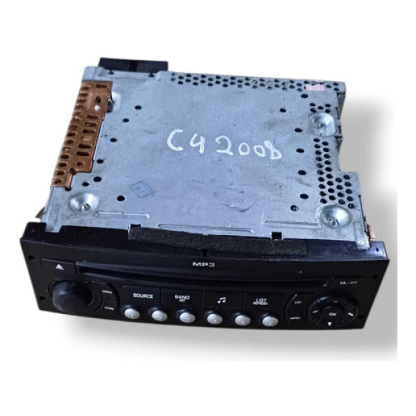Módulo Radio Som Citroën C4 2008 2009 2010 2011 96649345xt