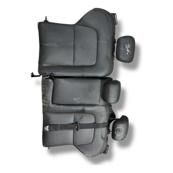 Encosto Banco Traseiro Citroen C4 Lounge 2016 2017 Detalhe Preto